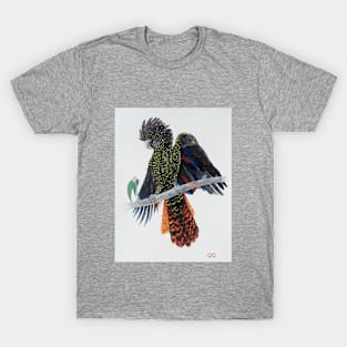 Beautiful Australian Black Cockatoo T-Shirt